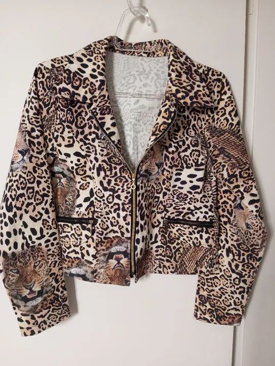 Jaqueta animal print 