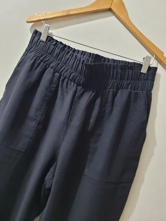 Calça em viscose Preta - Nova - Foto 5