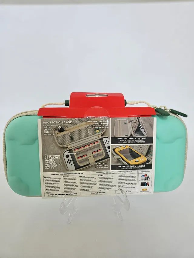 Case nitendo switch pokemon Snorlax power a nova e lacrada - Foto 2