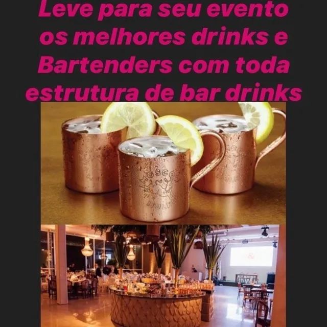 Drinks Para Confraternização e Eventos - Mesa de Bar Completa - Foto 4