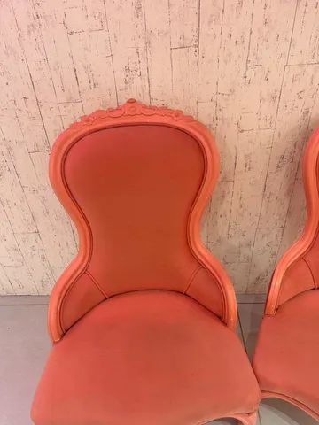 Dupla de poltrona antiga  - Foto 4