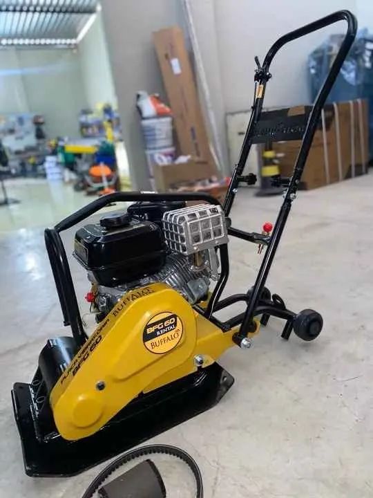 Placa Vibratória 65kg a gasolina Motor 7.5Hp Profissional - Buffalo(Nova/Loja) - Foto 2