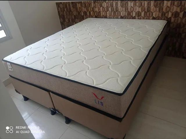 Cama box casal queem 158x198 Pronta Entrega / Entregas em 24 Horas !