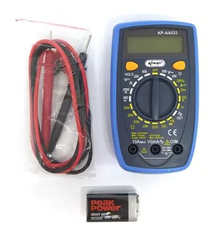 Multímetro Digital Portátil Knup KP-AA033 - Foto 3
