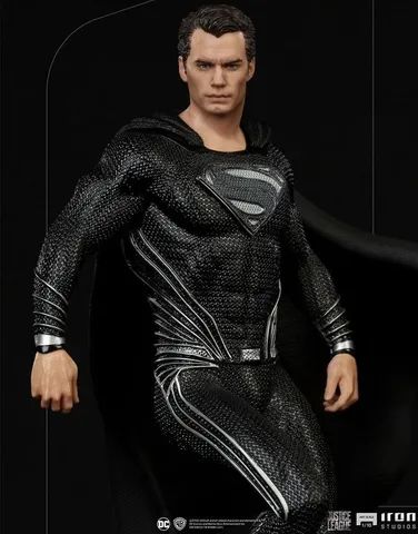 Estátua Superman Black Suit - Justice League - Art Scale 1/10 - Iron Studios - Foto 2