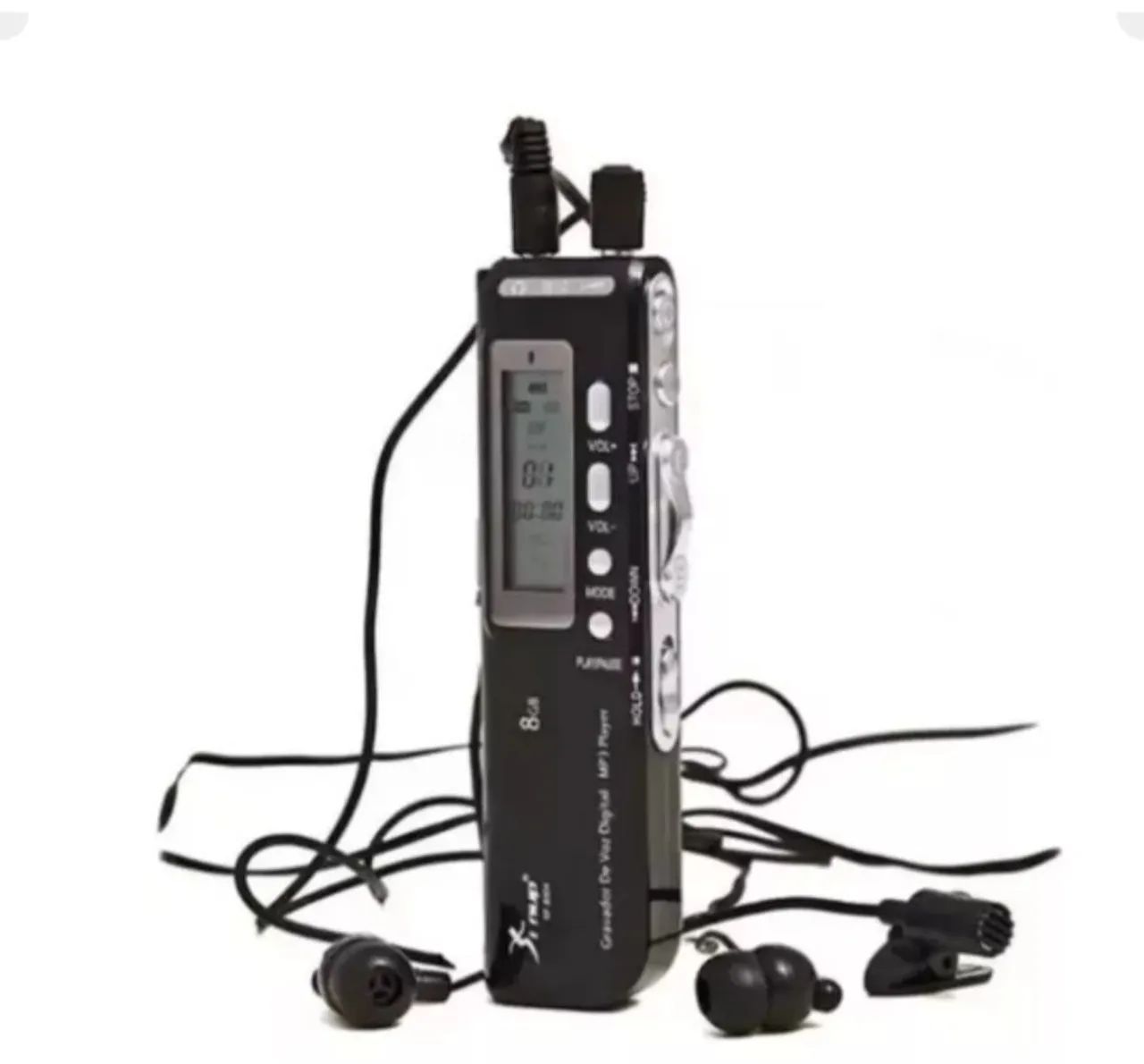 Gravador de Voz Digital MP3 - 8GB  - Foto 5