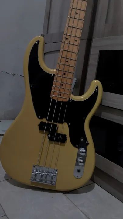 Baixo Tagima TW66 Woodstock + capa e cabo P10 (aceito troca em guitarra) - Foto 3