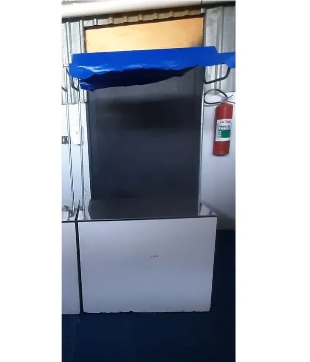 Barraca para Festas Tampo Inox Liso (Só retirada em SP)