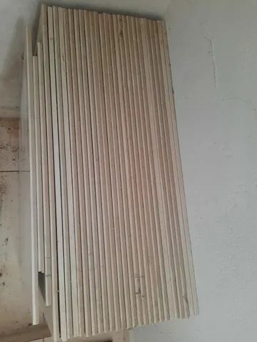 Piso porcelanato branco polido 60x60 - aprox. 9m² - Foto 2