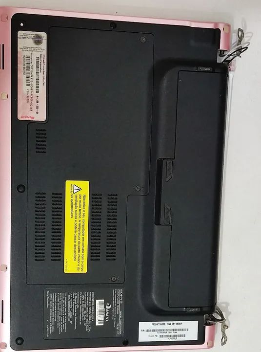 Notebook VAIO Rosa SVE11115EBP - Foto 4
