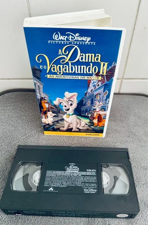 VHS A Dama e o Vagabundo 2 - A Aventura de Banzé