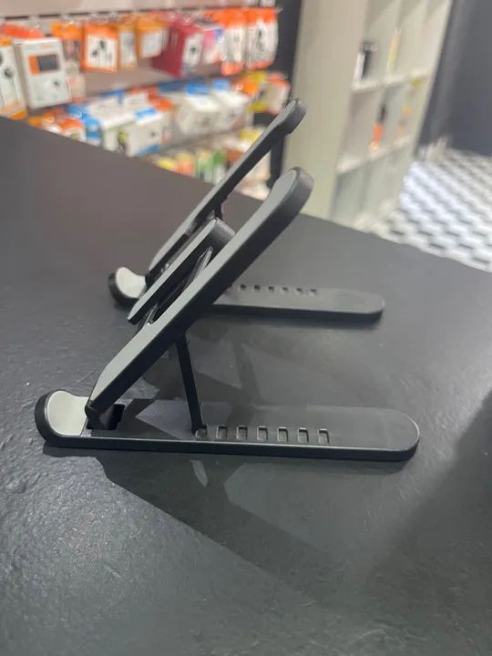  Suporte universal de mesa dobravel para smartphone  - Foto 2