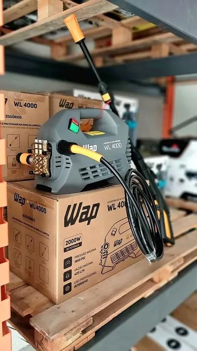 Lavadora de alta pressão 1950Psi e motor 2000w Uso profissional intensivo Wap (Loja/Nova) - Foto 5