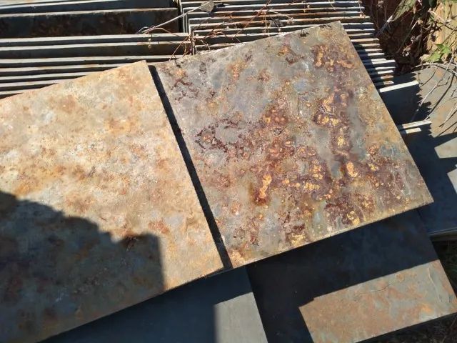 Piso de Pedra Ardósia Cinza Enferrujada 40 x 40 - Foto 2