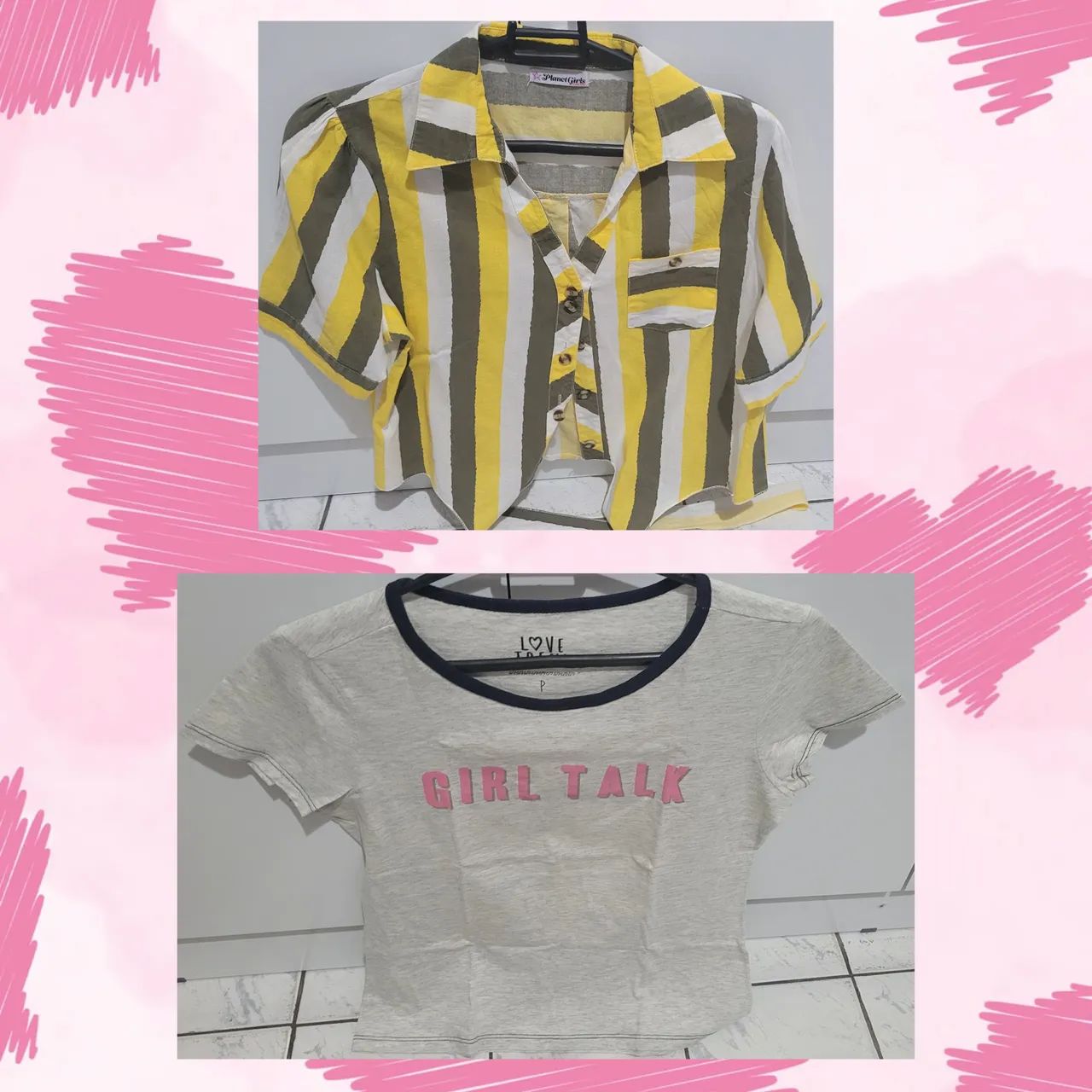 Lote de blusas lindas tamanho P