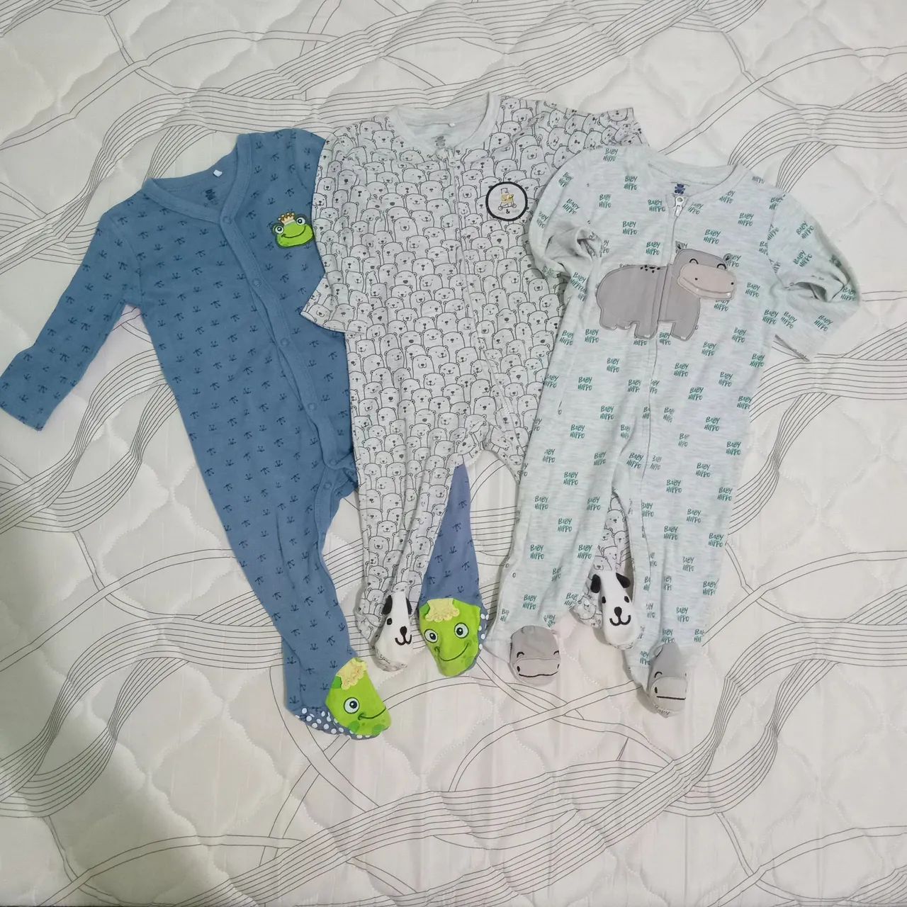 3 Macacões para Bebê 