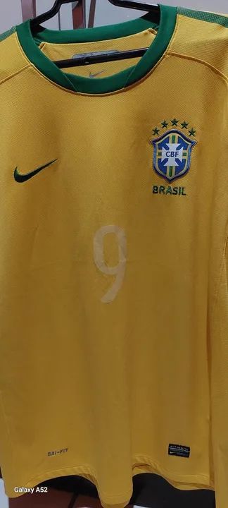 CAMISA ORIGINAL NIKE SELEÇÃO BRASILEIRA. EG/XL - Foto 5