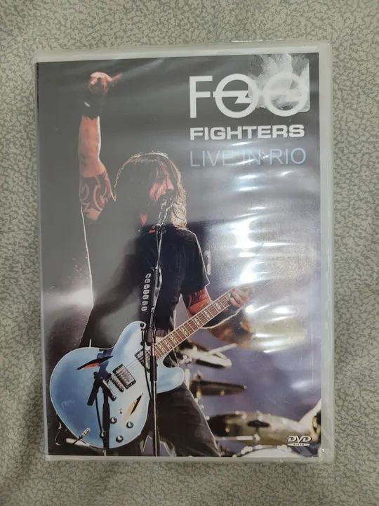 DVD Foo Fighters Live in Rio (lacrado)