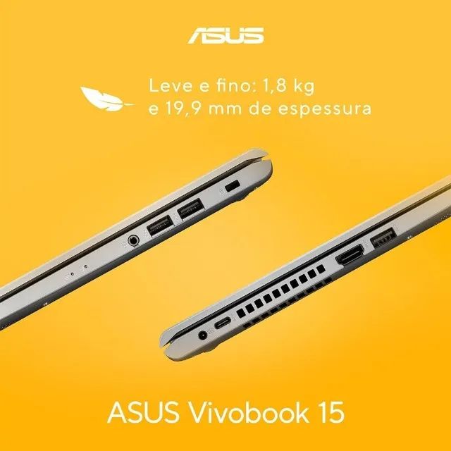 Notebook Intel Core i3, 4Gb Ram, Ssd 128Gb, 15.6 Full Hd, Asus Vivobook 15 - Foto 2