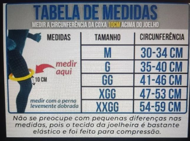 Joelheira de Compressão - Foto 2