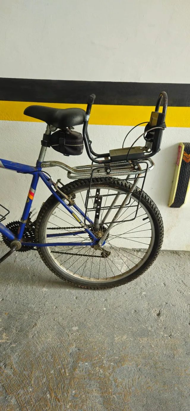 Bicicleta 18 Marchas com cadeirinha de criança.  - Foto 2