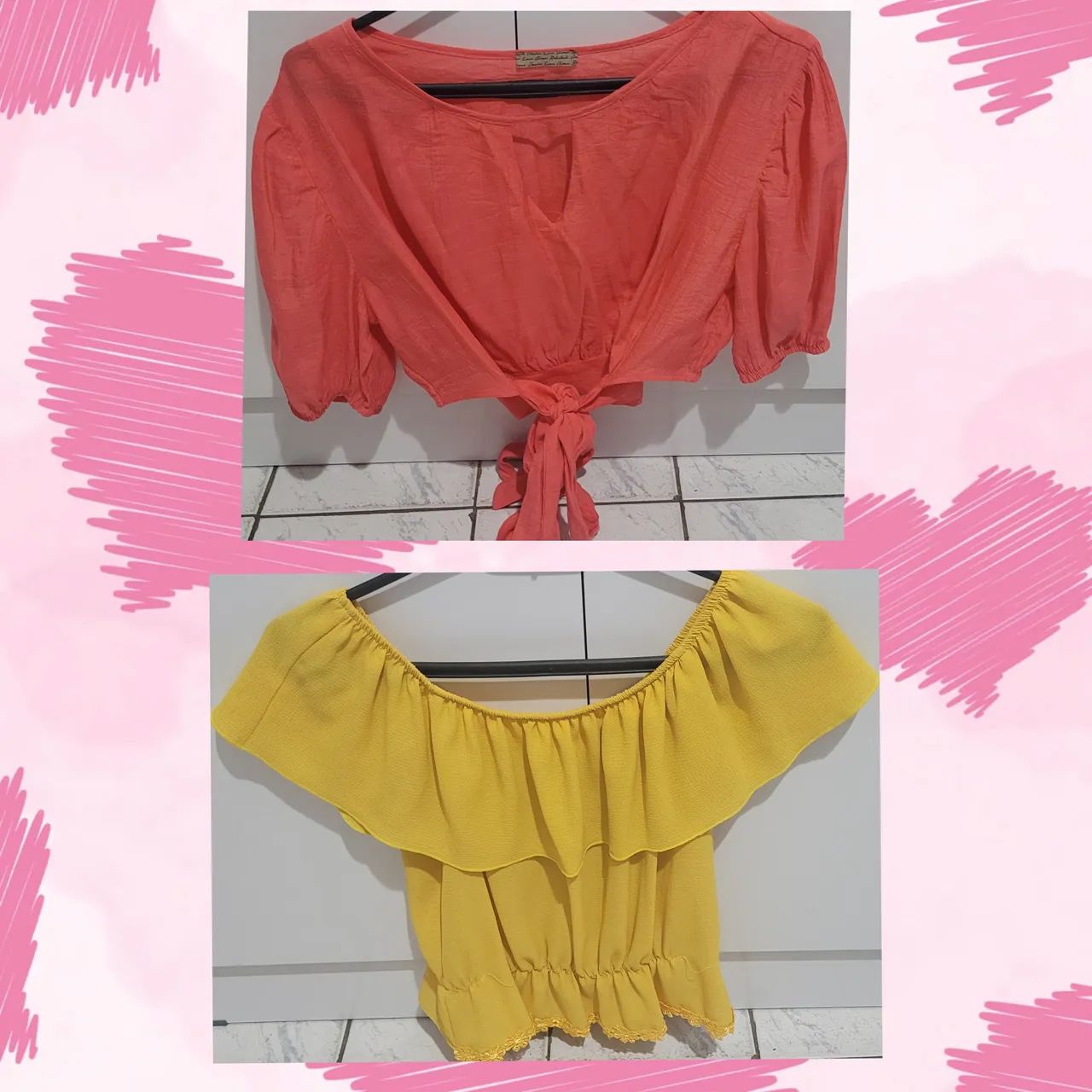 Lote de blusas lindas tamanho P - Foto 3