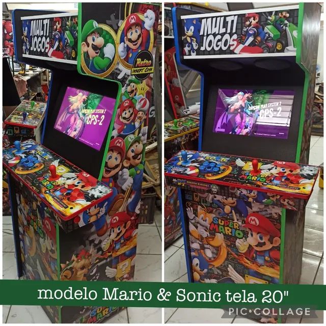 Máquina Multijogos Retro 