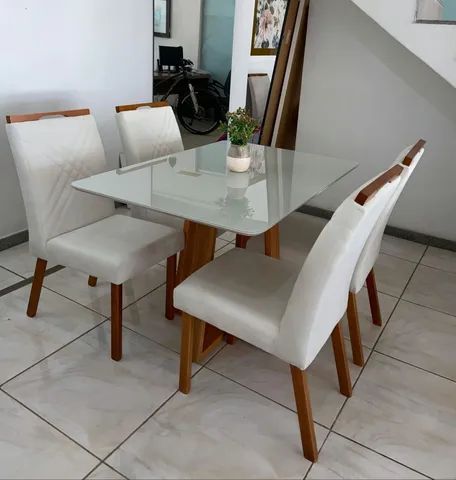 Mesa de jantar luxo 120x80 ( temos a pronta entrega) - Foto 2