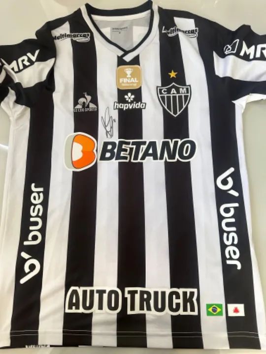 Item de colecionador Camisa Atlético Mineiro Usada na Final do Mineirão 2022 