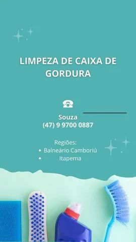 Limpeza de Caixa de Gordura