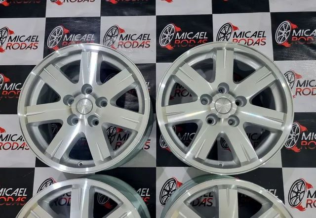 Jogo de rodas 17" jeep grand Cherokee limited crd 5x127 + pintura nova - Foto 6