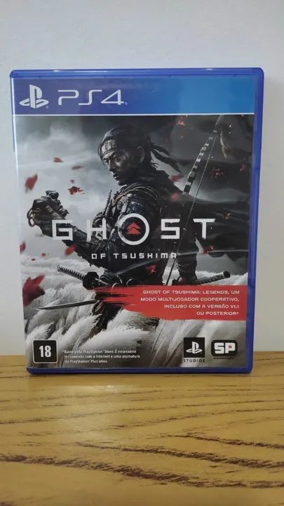 Jogo Ghost Of Tsushima Ps4 Físico
