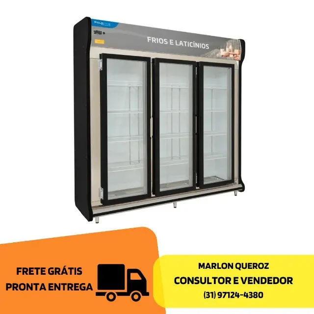 Auto Serviço Refrigerado 3 Portas Polo Frio