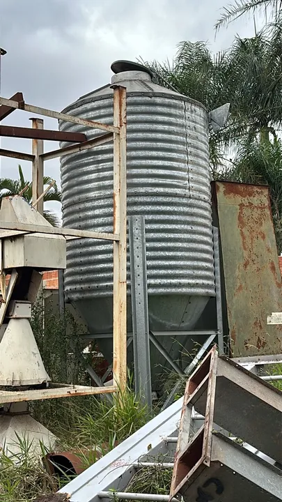 Silo metalico usado 6 ton