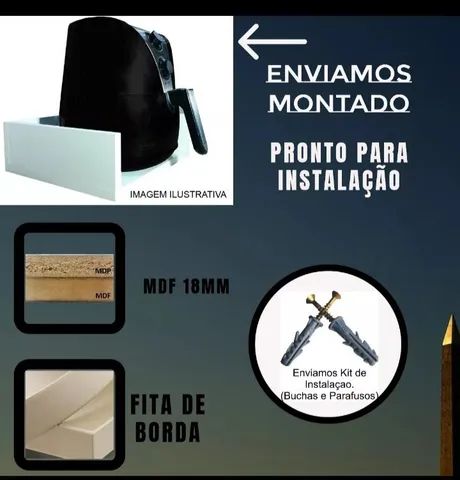 Nicho prateleira air fryer  - Foto 2