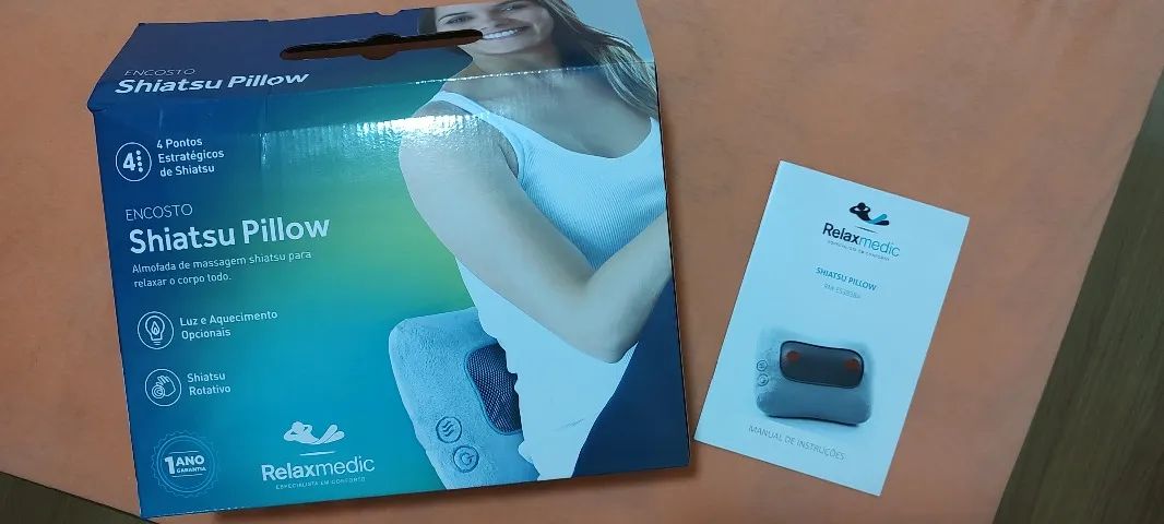 Vendo massageador shiatsu pillow, marca relexmedic