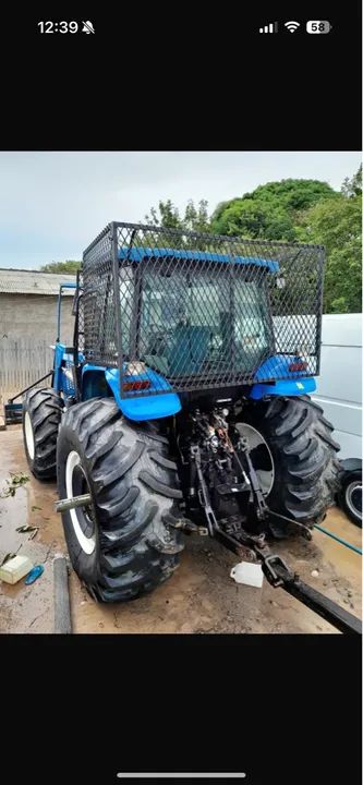 VENDE-SE TRATOR COM LÂMINA E CONCHA  - Foto 3