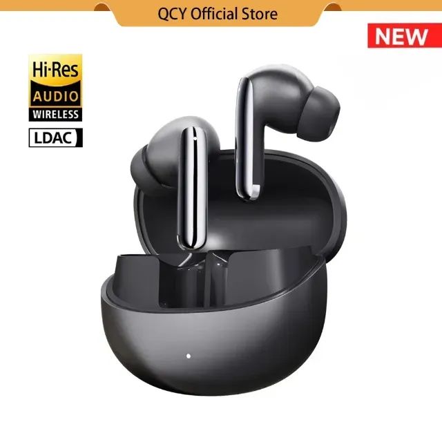 Fone de Ouvido Sem Fio QCY HT08 MeloBuds Pro ANC Bluetooth 5.3 -46dB IPX5 Hi-Fi LDAC