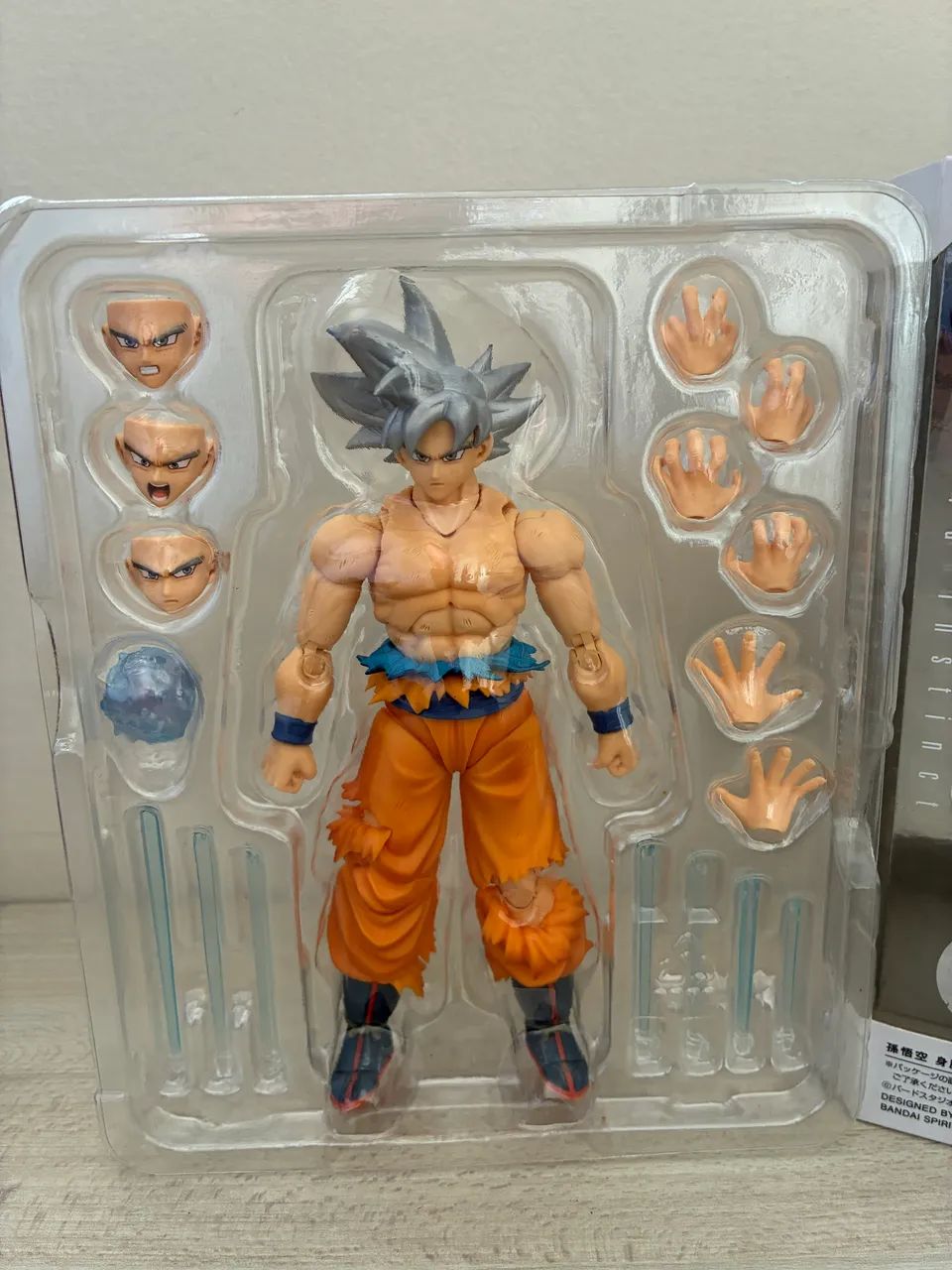 Goku Ss Ultra Instinct S.h. Figuarts Dragon Ball Z Bandai - Foto 5