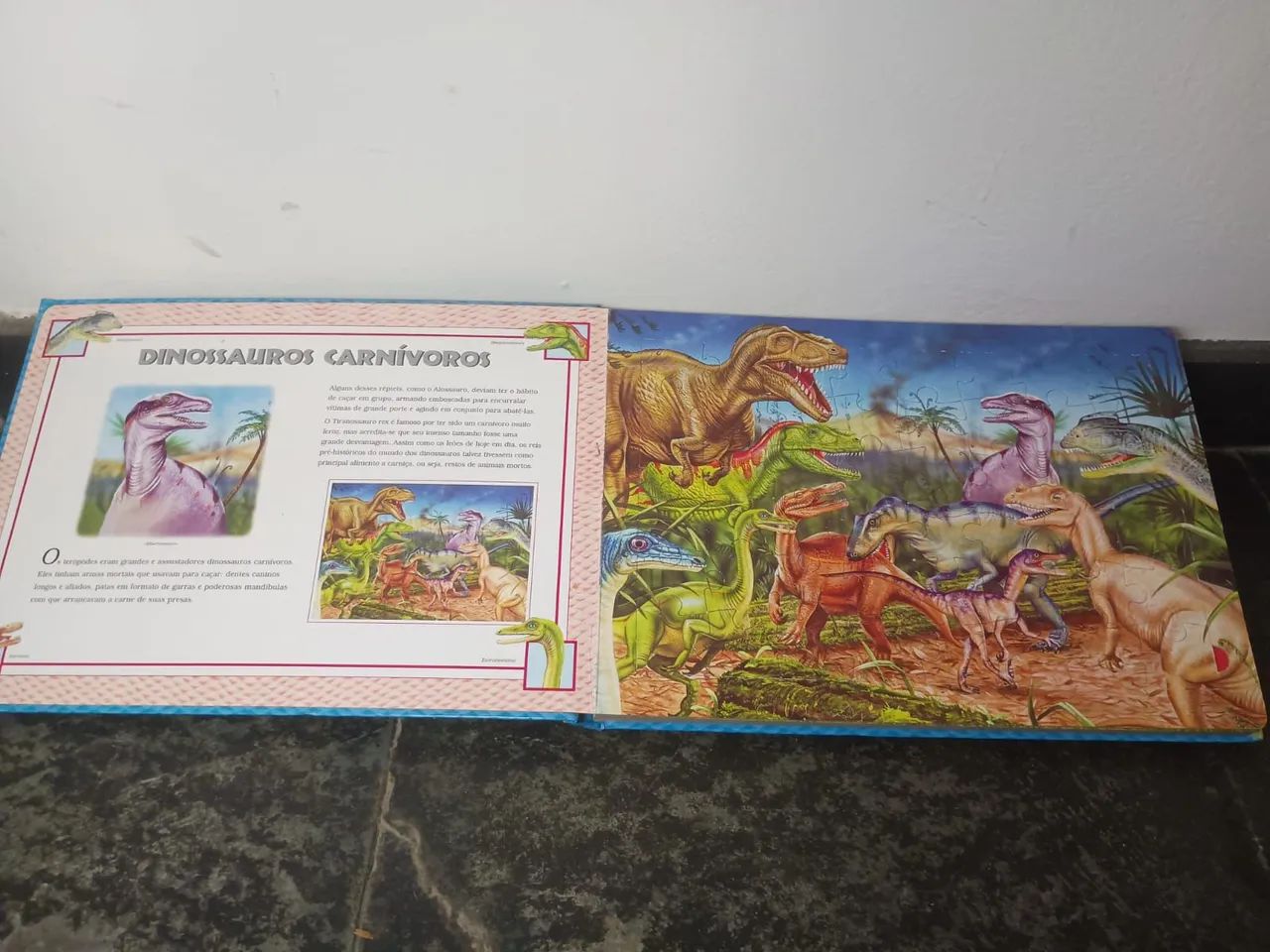 Quebra-cabeças Dinossauros - 48 peças - Foto 2