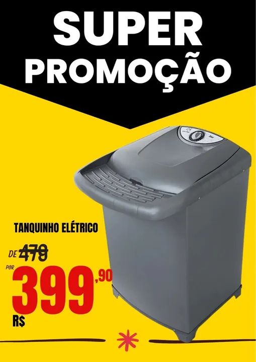 Tanquinho de lavar roupas elétrico tanque 