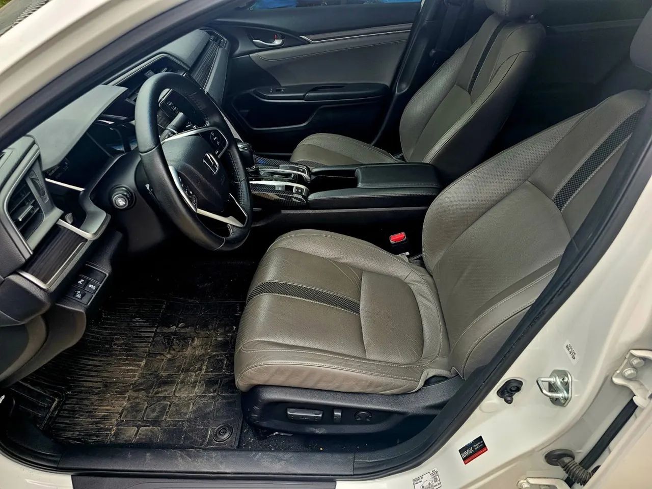 Sucata Honda Civic G10 Touring 1.5 Turbo 2021 Motor Cambio Suspensão Airbag Parachoque - Foto 6