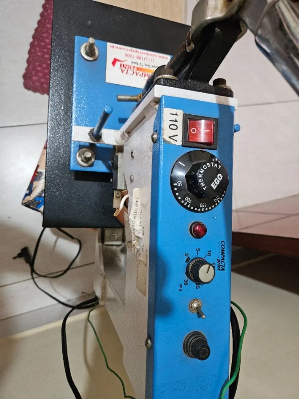 Maquina de sublimação com impressora compacta print - Foto 5