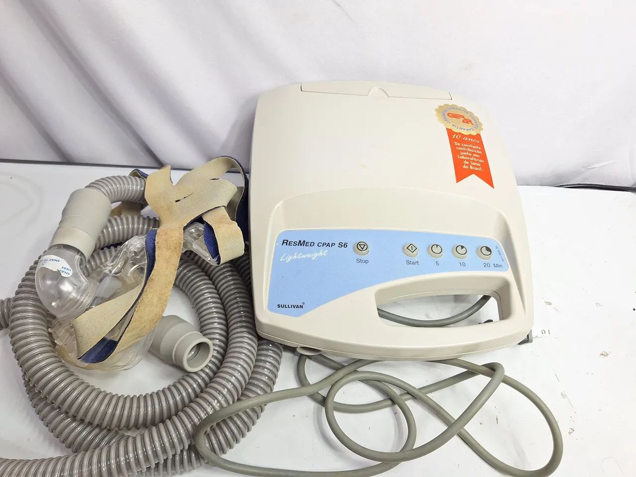 Resmed cpap s6 sullivan muito novo Apneia do Sono 