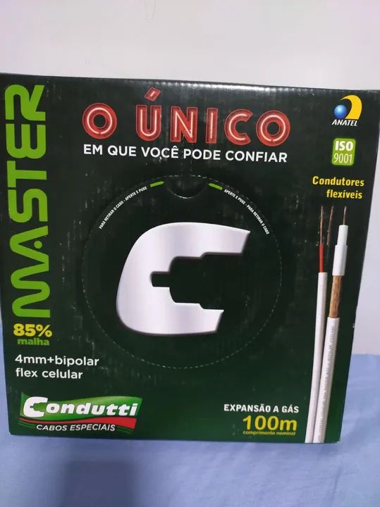 Cabo Flexível Condutti Master 4mm 100m CFTV  - Foto 2