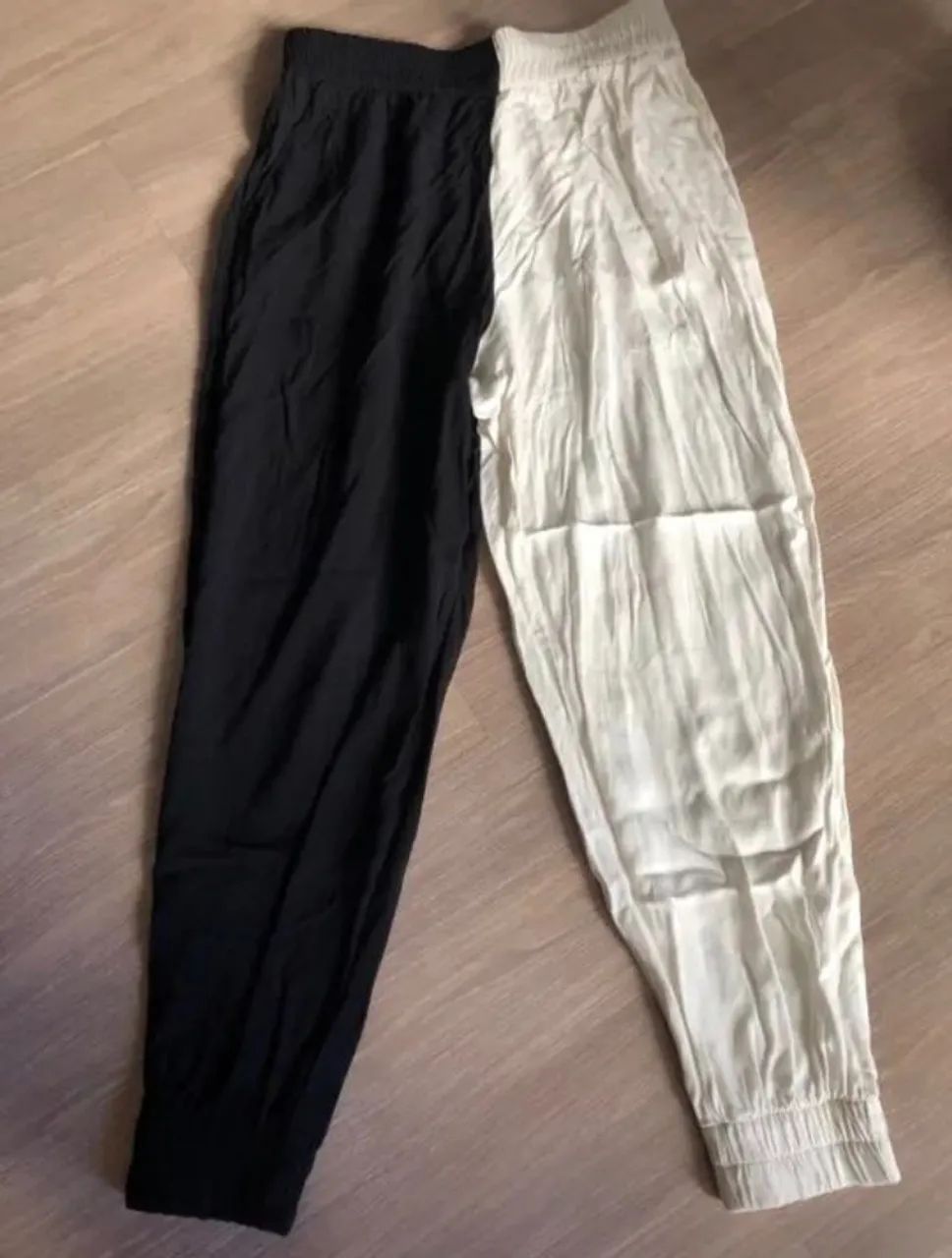 CALÇA BICOLOR FEMININO TAMANHO P - Foto 5