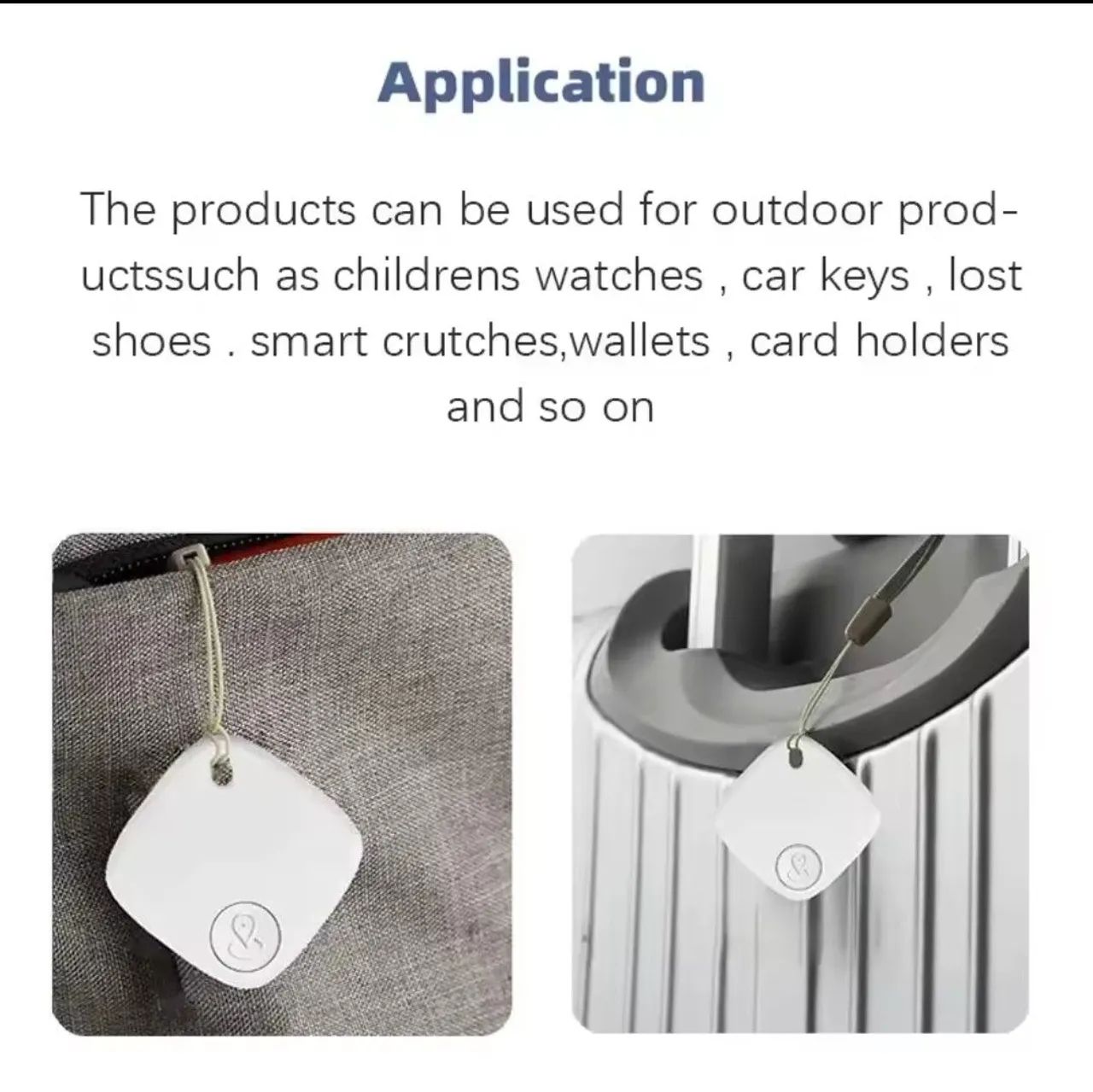 Rastreador GPS para Apple Find My branco novo - Foto 6