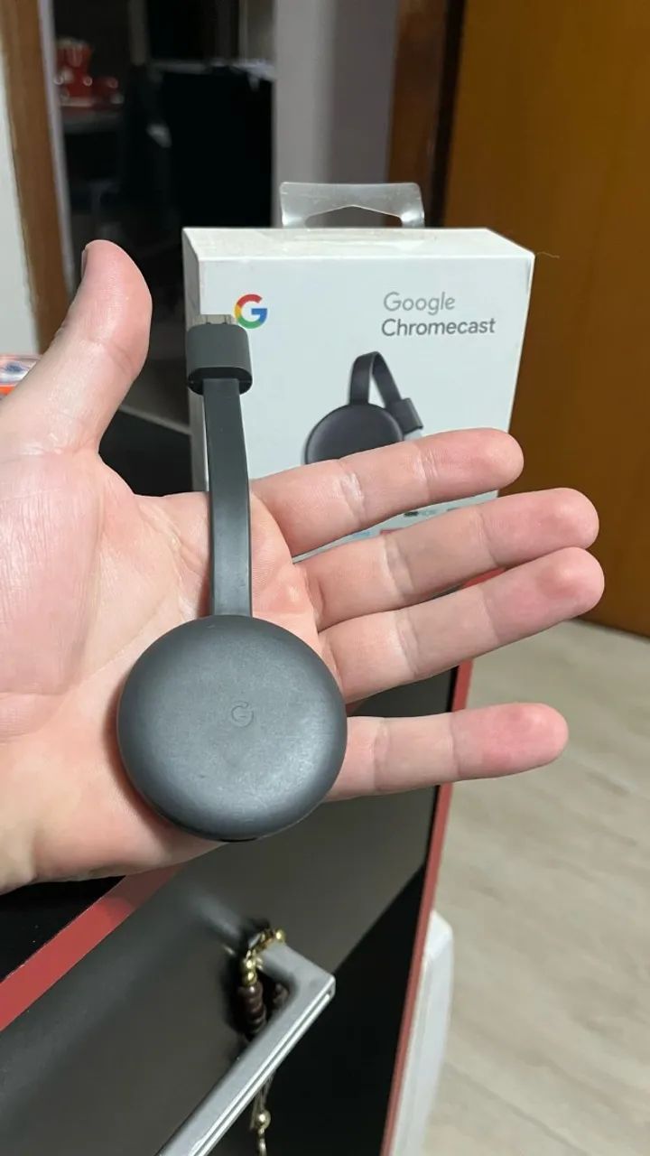 Google Chrome Cast Usado em perfeito estado caixa original funcionando 100% - Foto 2