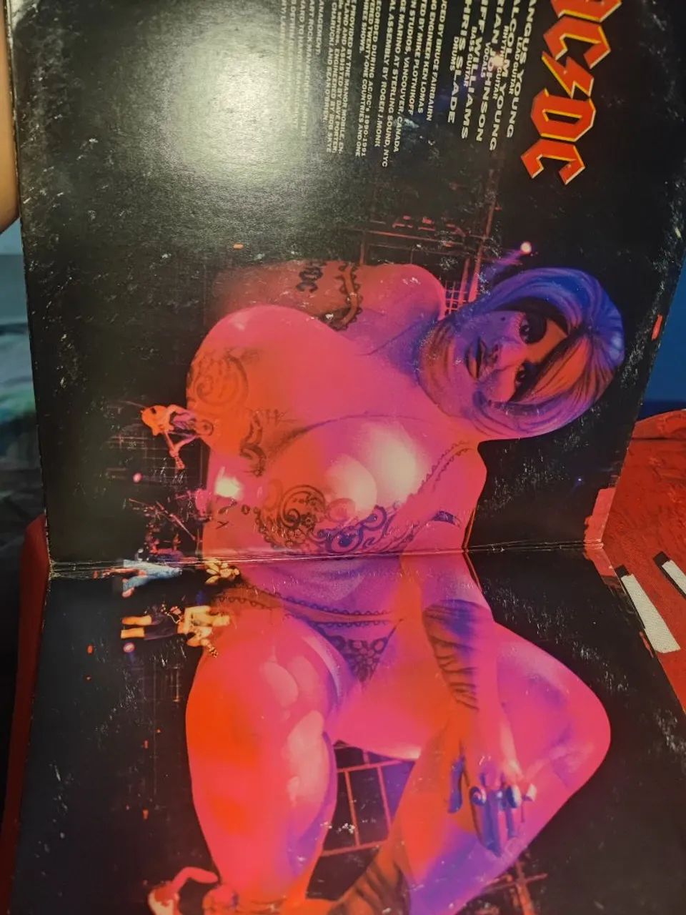 AC/DC Live - Disco de Vinil duplo 1992 - Foto 2