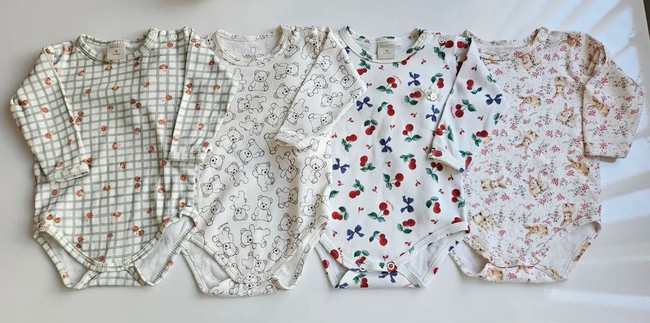 Bodies de Bebê Grife Mini & Co